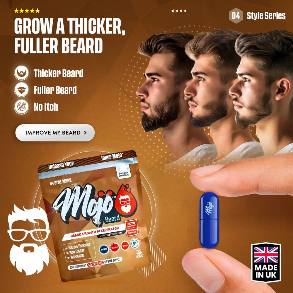 MOJO™ BEARD Capsules (Post-Checkout) — regalo gratuito 3
