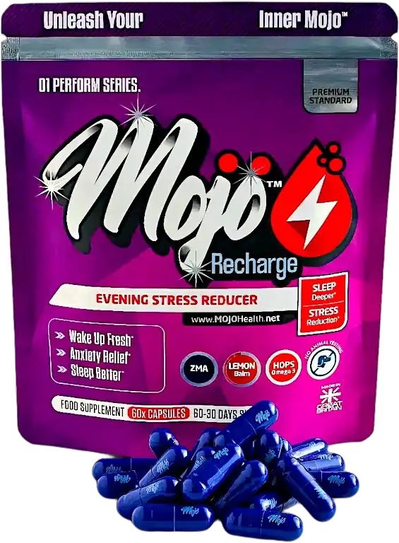 Mojo Recharge Sleep 5htp Melatonina L Triptofano L Teanina Integratore per l'Umore 2